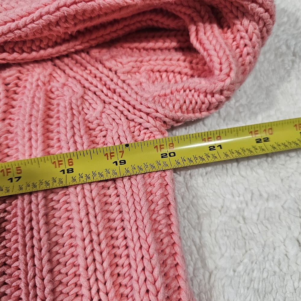 Ralph Lauren Lauren Womens Pink Cotton Sweater Size XL - Picture 6 of 7